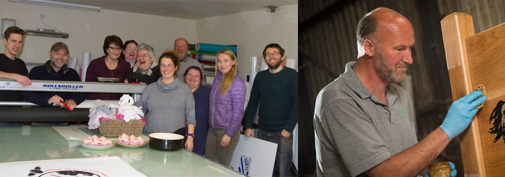 The wonderful staff here at UK Memorials.