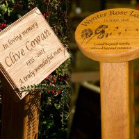 Wooden Posts for Memorials