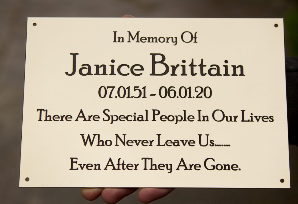 High-quality Brass memorials crafted by UK Memorials