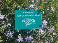 Acrylic laminate plaques are long lasting and low maintenance.