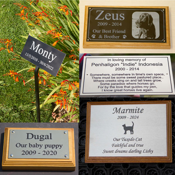 pet-memorials High-Quality Pet memorials made in a variety of materials.